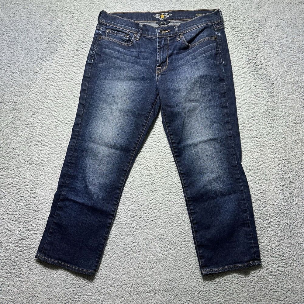 Lucky Brand Jeans Women Size 10/30 Sweet N ‎ Low Rise Medium Wash Blue Denim